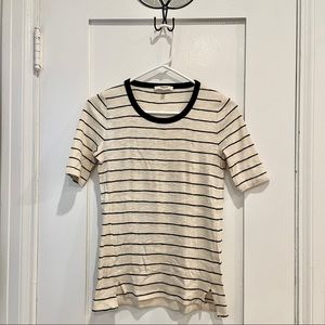 MADEWELL | Striped Short Sleeve Shirt